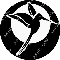 Hinterland Aviation Circular logo (dark)