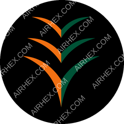 Ibom Air Circular logo (dark)