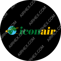 Iconair Circular logo (dark)