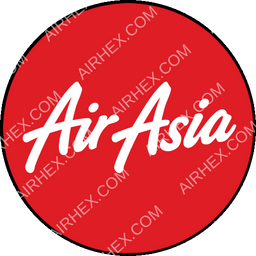 Indonesia AirAsia Circular logo (dark)