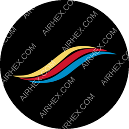 Insel Air Circular logo (dark)