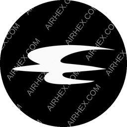 Iraqi Airways Circular logo (dark)