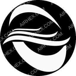 Island Air Express Circular logo (dark)