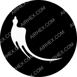 Karun Airlines Circular logo (dark)