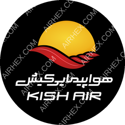 Kish Air Circular logo (dark)