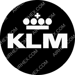 KLM Circular logo (dark)