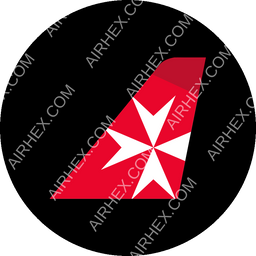 KM Malta Airlines Circular logo (dark)