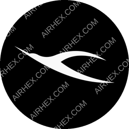 Kuwait Airways Circular logo (dark)