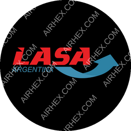 LASA Líneas Aéreas Circular logo (dark)