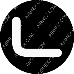 LEAV Aviation Circular logo (dark)