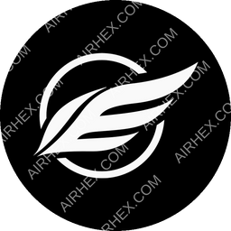 Libyan Wings Circular logo (dark)