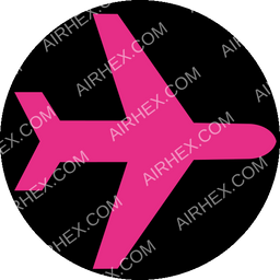 Love2Fly Circular logo (dark)