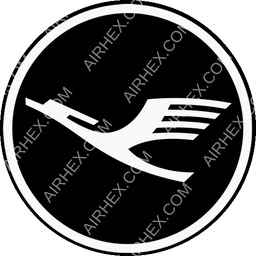 Lufthansa City Airlines Circular logo (dark)