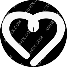 Mavi Gok Airlines Circular logo (dark)