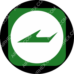 Maya Island Air Circular logo (dark)