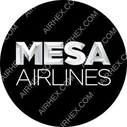 Mesa Airlines Circular logo (dark)