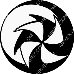 Mid Airlines Circular logo (dark)