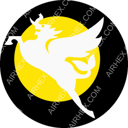 Myanmar Airways International Circular logo (dark)