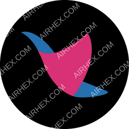 Myway Airlines Circular logo (dark)