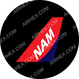 NAM Air Circular logo (dark)