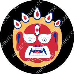 Nepal Airlines Circular logo (dark)