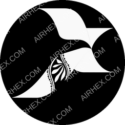 Nexus Airlines Circular logo (dark)