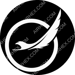 NG Eagle Circular logo (dark)