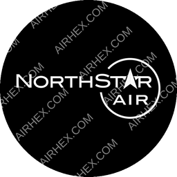 North Star Air Circular logo (dark)