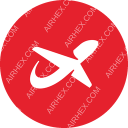 Norwegian Air Norway Circular logo (dark)