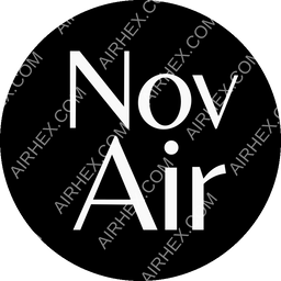 NovAir Circular logo (dark)