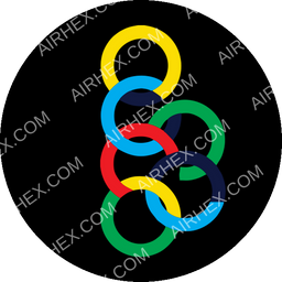 Olympic Air Circular logo (dark)