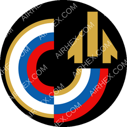 Orenburzhye Circular logo (dark)