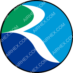 Oriental Air Bridge Circular logo (dark)