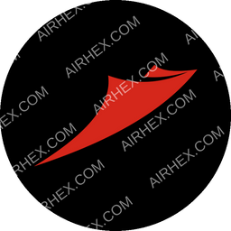Overland Airways Circular logo (dark)