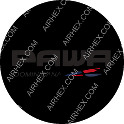 PAWA Dominicana Circular logo (dark)