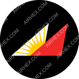 Philippine Airlines Circular logo (dark)