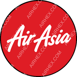 Philippines AirAsia Circular logo (dark)