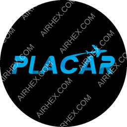Placar Linhas Aéreas Circular logo (dark)