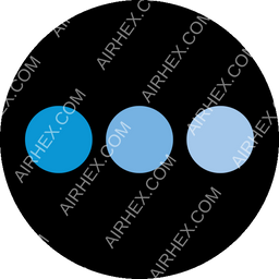 Pobeda Circular logo (dark)
