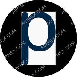 Porter Airlines Circular logo (dark)