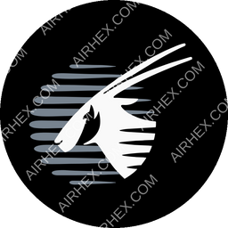 Qatar Airways Circular logo (dark)