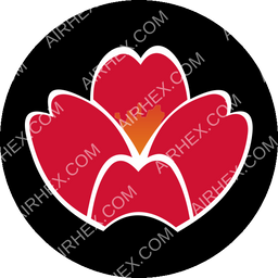 Qingdao Airlines Circular logo (dark)