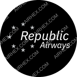Republic Airways Circular logo (dark)