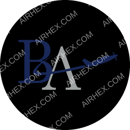Royal Airways (Chad) Circular logo (dark)