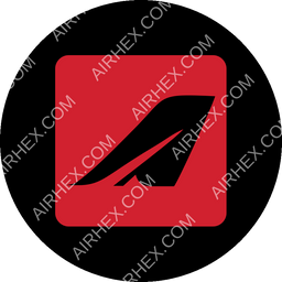 Royal Flight Circular logo (dark)