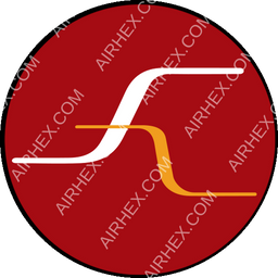 Shree Airlines Circular logo (dark)