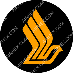 Singapore Airlines Circular logo (dark)