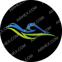 Sky Angkor Airlines Circular logo (dark)