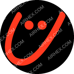 SkyUp Airlines Circular logo (dark)