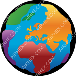 Small Planet Airlines Cambodia Circular logo (dark)